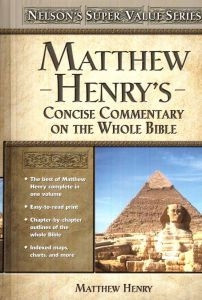0785250476 | Matthew Henry's Concise Commentary of the Whole Bible