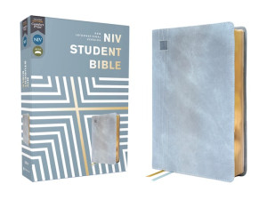 NIV Student Bible Comfort Print Teal Leathersoft