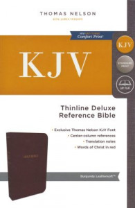 KJV Thinline Reference Bible (Comfort Print)
