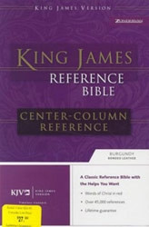 0310931878 | KJV Reference Bible-Center Column