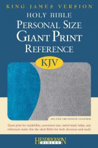 1598563882 | KJV Reference Bible-Giant Print Personal Size