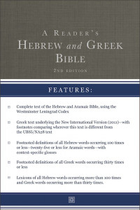 0310109930 | A Reader's Hebrew And Greek Bible (Second Edition)