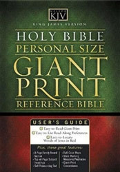 0718009541 | Personal Size Giant Print Reference Bible-KJV