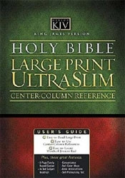 0718009894 | KJV Large Print Ultraslim Bible