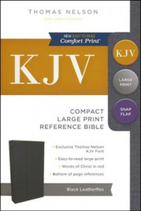 KJV Compact Large Print Reference Bible (Comfort Print)