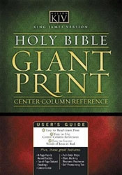 0785202870 | KJV Giant Print Classic Reference Bible-Center Column