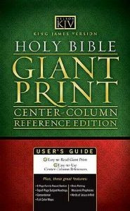 0785202943 | KJV Giant Print Classic Reference Bible-Center Column