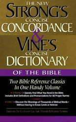 0785242554 | Strong's Concise Concordance and Vine's Concise Dictionary of the Bible