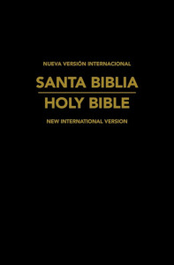1563206579 | NVI/NIV Spanish-English Bilingual Bible (NVI/NIV Biblia Bilingue)-Black Imitation Leather Bilingual Bible Edition, Black)