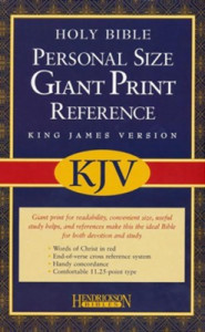 1598560956 | KJV Personal Size Giant Print Reference Bible