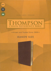 0310459958 | KJV Thompson Chain Reference Bible Handy Size