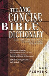 0899576753 | The Amg Concise Bible Dictionary