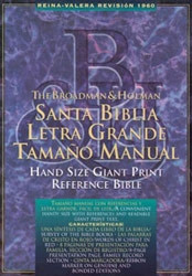 1558190643 | RV Hand Size Giant Print Reference Bible1960