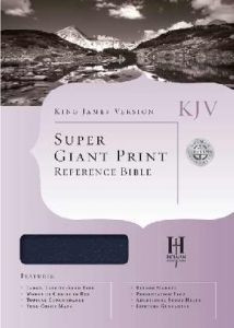 1558196374 | KJV Super Giant Print Reference Bible