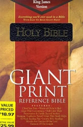 1558197516 | KJV Giant Print Reference Bible