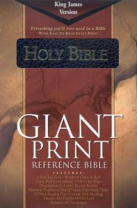 1558197524 | KJV Giant Print Reference Bible