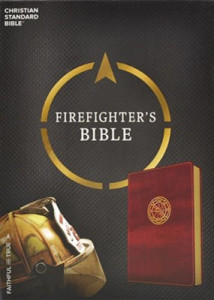 1433651742 | CSB Heroes Bible Firefighter Burgundy LeatherTouch