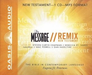 1598594591 | The Message Remix: The New Testament Audio Bible on MP3-CD