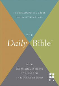 NIV Daily Bible In Chronological Order Softcover