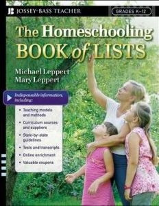 0787996718 | The Homeschooling Book of Lists