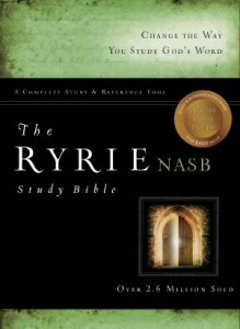 080248459X | NASB Ryrie Study Bible Black Genuine Leather
