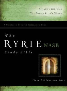 0802484700 | NASB Ryrie Study Bible-RL-Hardcover Indexed