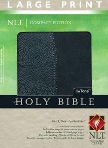 1414334249 | NLT Large  Print Compact Edition Bible, TuTone