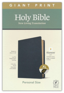 1496445309 | NLT Giant-Print Personal-Size Bible, Filament Enabled Edition