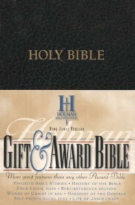 0879814608 | KJV Gift & Award Bible Black Imitation Leather