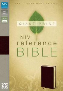 0310435048 | NIV Giant Print Reference Bible