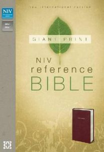0310435056 | NIV Giant Print Reference Bible