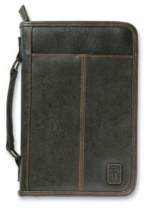 0310823706 | Bible Cover Aviator Leather Look XLG