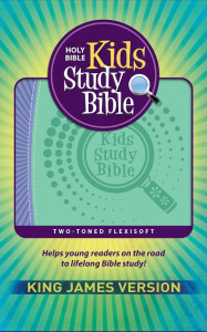 KJV Kids Study Bible Purple/Green Flexisoft