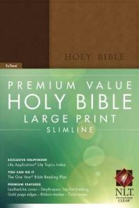 1414369905 | NLT2 Premium Value Large Print Slimine Bible