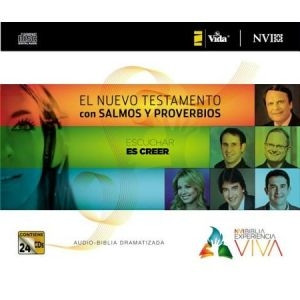 0829759018 | Biblia NVI Experiencia Viva: Nuevo Testamento, Salmos y Prov. (NVI Live Experience Bible: NT, Psalms & Prov.), Audio CDs