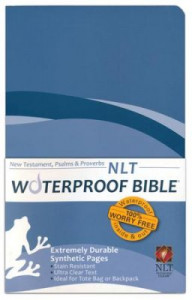 1609690109 | NLT2 Waterproof Bible New Testament with Psalms & Proverbs Blue Wave