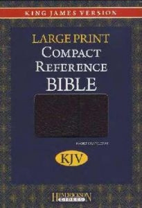 1598561278 | KJV Large Print Compact Reference Bible with Magnetic Closure