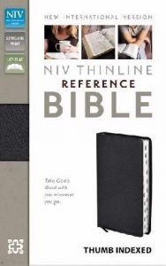 0310436281 | NIV Thinline Reference Bible Thumb Indexed