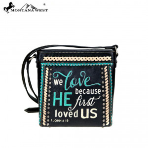 159127 | Crossbody Bag We Love Because He First Loved Us
