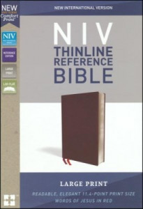 0310449561 | NIV Thinline Reference Bible Large Print (Comfort Print)
