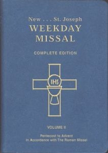 9780899429328 | St. Joseph Weekday Missal, Complete Edition, Volume 2, Pentecost to Advent