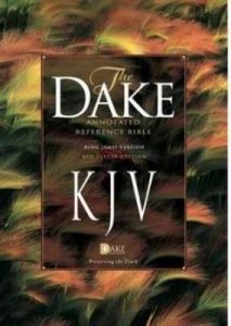 1558291784 | KJV Dake Annotated Reference Bible