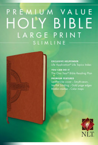 1496413865 | NLT Premium Value Large Print Slimline Bible