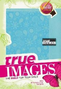 0310437830 | NIV True Images The Bible for Teen Girls Italian Duo-Tone Blue