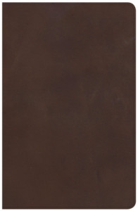 1462779913 | NKJV Large Print Personal Size Reference Bible Brown Genuine Leather Indexed