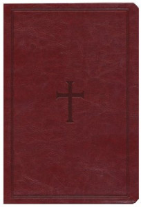 1433615541 | KJV Large Print UltraThin Reference Bible Brown LeatherTouch Indexed
