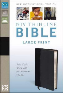 0310435986 | NIV Large Print Thinline Reference Bible