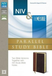0310422973 | NIV & The Message Parallel Study Bible Personal Size