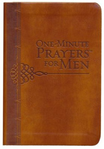 0736966595 | One-Minute Prayers For Men (Gift Edition) Brown Milano Softone