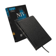 1107655234 | NIV Pitt Minion Reference Bible Calf Split Leather black
